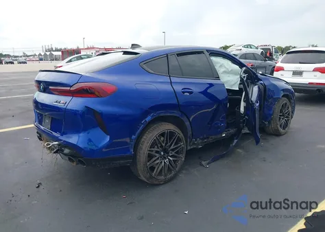 2021 BMW X6 M из США, поврежденный, VIN 5YMCY0C01M9E88629